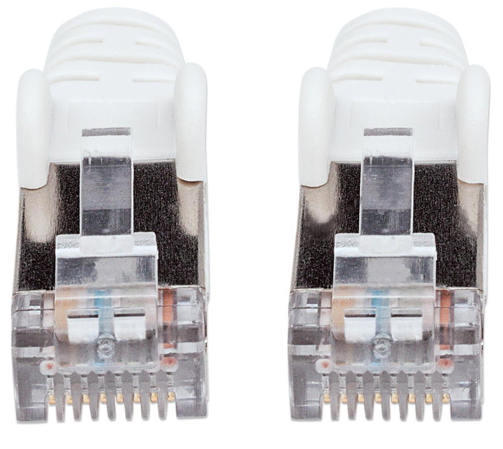 Cavo di Rete Patch in Rame Schermato Cat5e Bianco F/UTP 5m - Intellinet ICOC F5E-050-WH