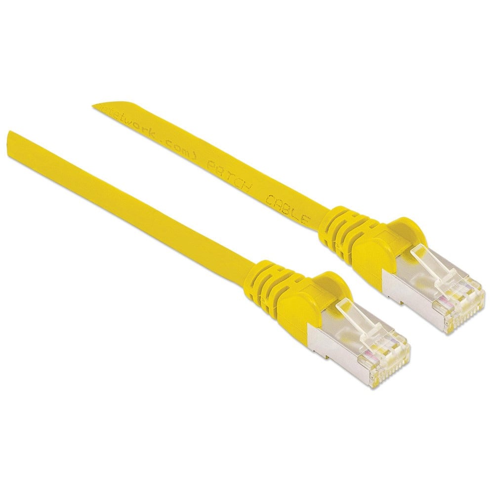 Cavo di rete Patch in Rame Schermato Cat5e Giallo F/UTP 7,5m - Intellinet ICOC F5E-075-YE