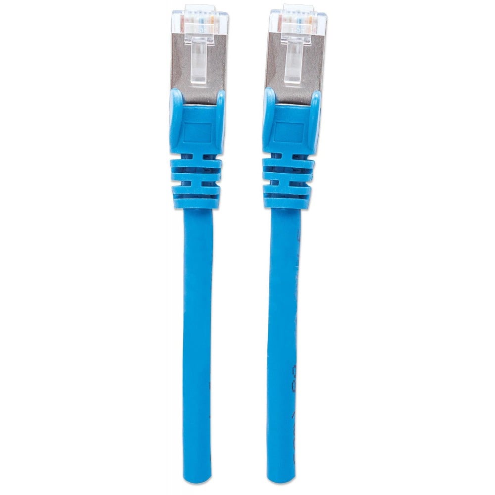 Cavo di rete Patch in Rame Schermato Cat5e Blu F/UTP 20m - Intellinet ICOC F5E-200-BL