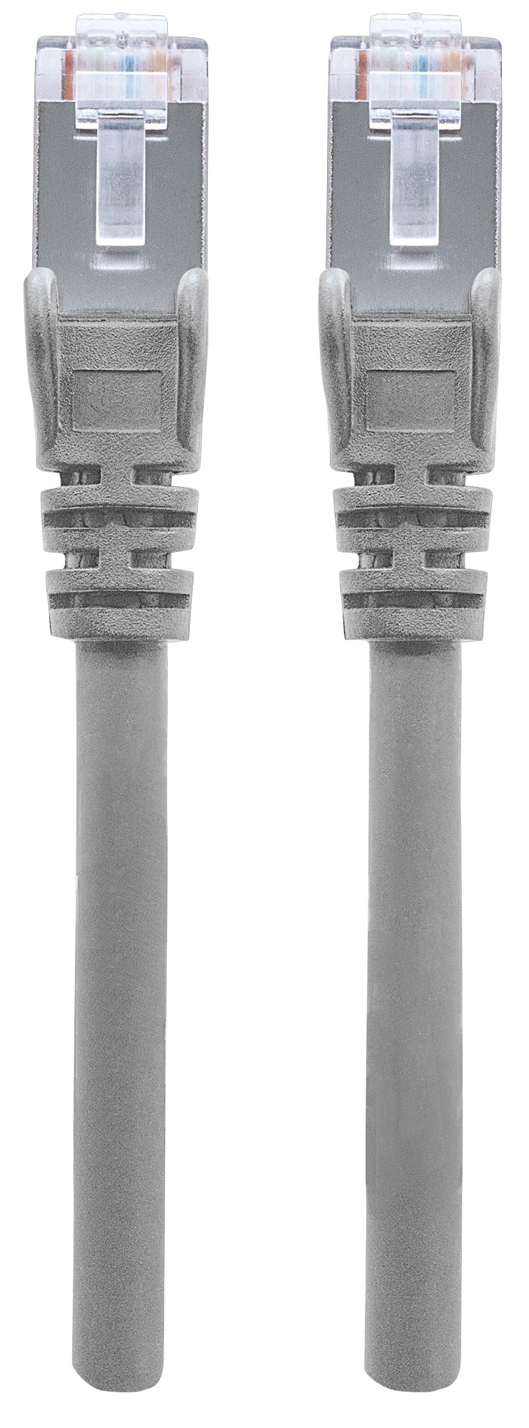 Cavo di rete Patch in Rame Schermato Cat5e Grigio F/UTP 20m - Intellinet ICOC F5E-200