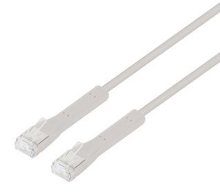 Cavo patch Cat6A F/FTP slim pieghevole grigio 0,5m - Intellinet ICOC F6A-BD-005