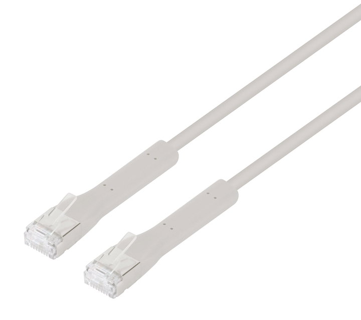 Cavo patch Cat6A F/FTP slim pieghevole grigio 1,5m - Intellinet ICOC F6A-BD-015