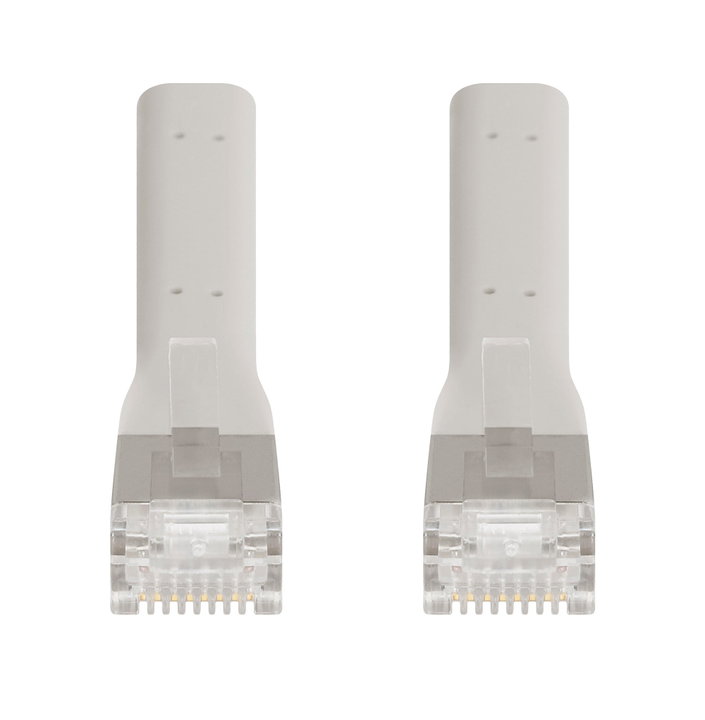 Cavo patch Cat6A F/FTP slim pieghevole grigio 1,5m - Intellinet ICOC F6A-BD-015