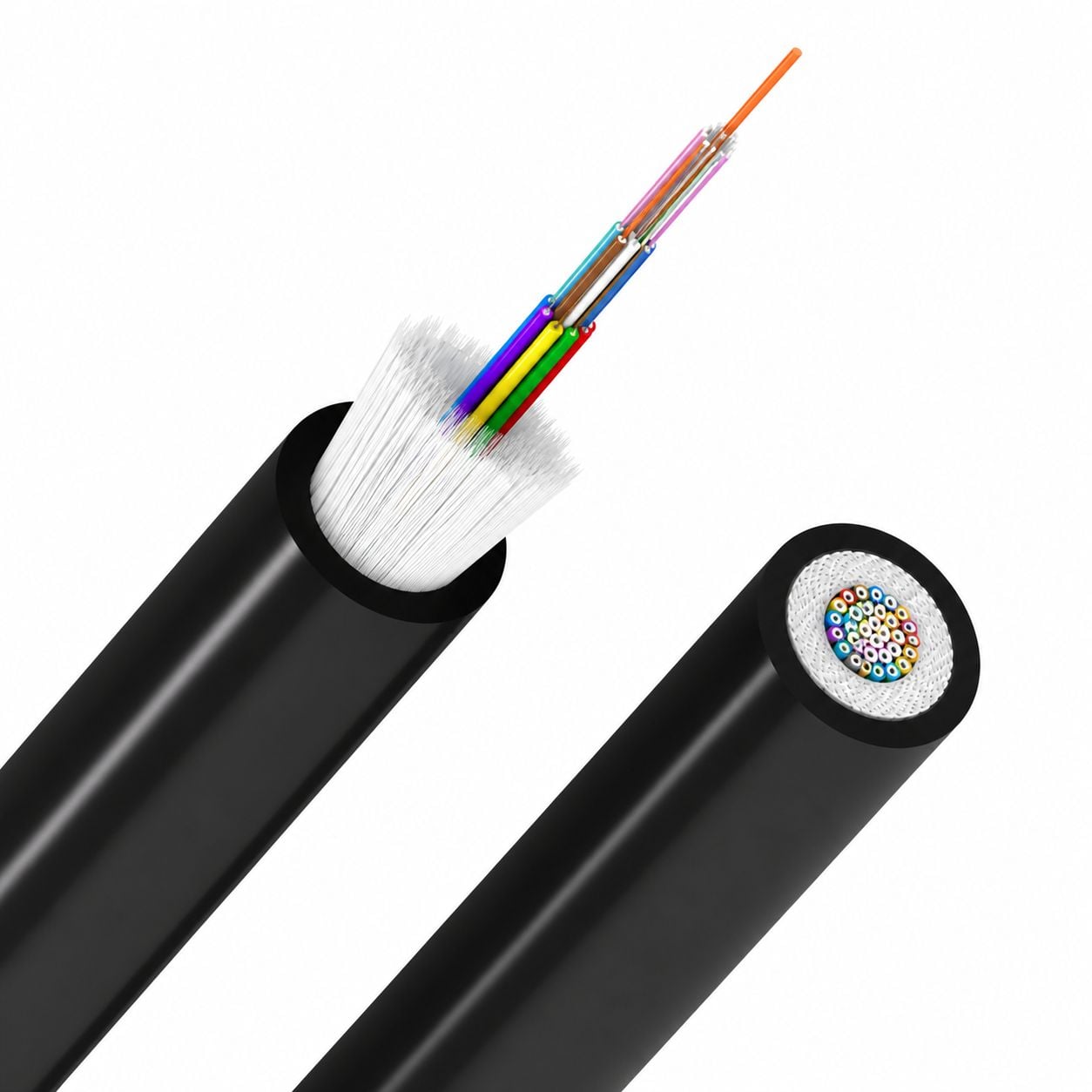 Cavo Loose Antiroditore 24 fibre 50/125 OM4 LSZH Nero - ICOC FOIRL-24FB/OM4