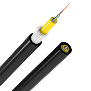 Loose Anti-corrosion Cable from 8 Exterior fibers 50 / 125 OM 4 Black - ICC FOIRL- 8 FB/O 4 ESK