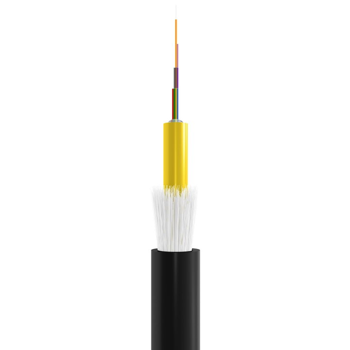 Cavo Loose Antiroditore da Esterno 8 fibre 50/125 OM4 Nero - ICOC FOIRL-8FB/O4ESK