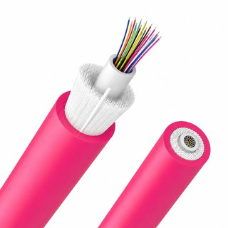 Cavo Loose Dielettrico da interno 24 fibre 50/125 OM4 B2ca LSZH fucsia - ICOC FOIRL-B2I-24/O4