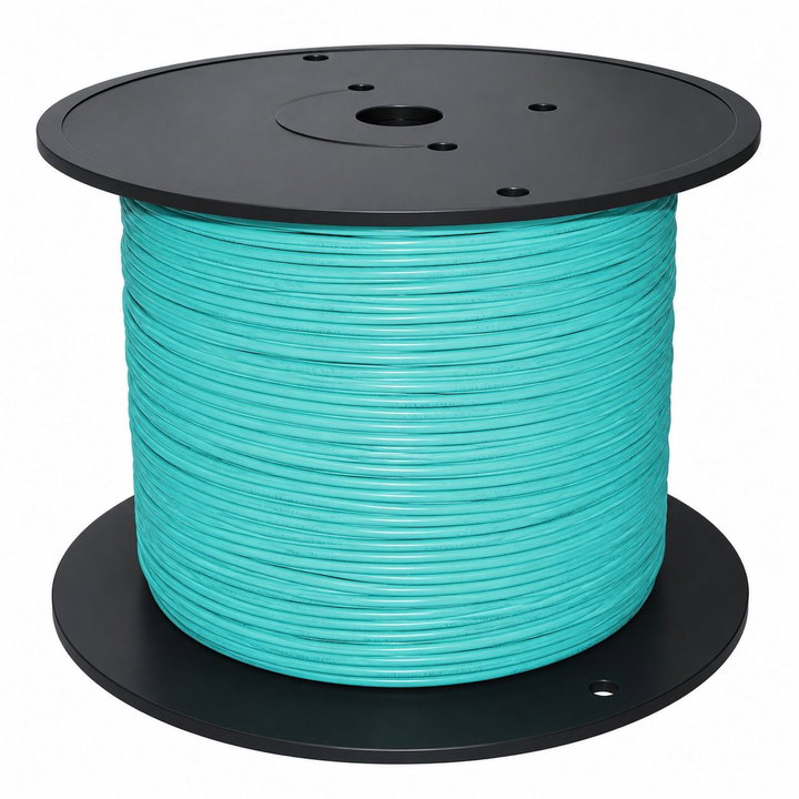 Cavo Zip Cord 2 Fibre Multimodale 50/125 OM3 2.9x5.8 mm Verde Acqua - OEM ICOC FOIRL-BF/OM3