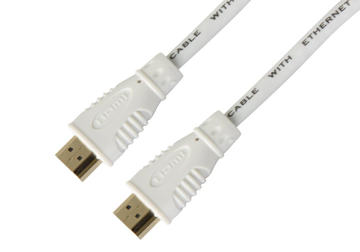 High Speed HDMI cable with Ethernet 1 m White - Techly ICOC HDMI- 4 - 010 NWT