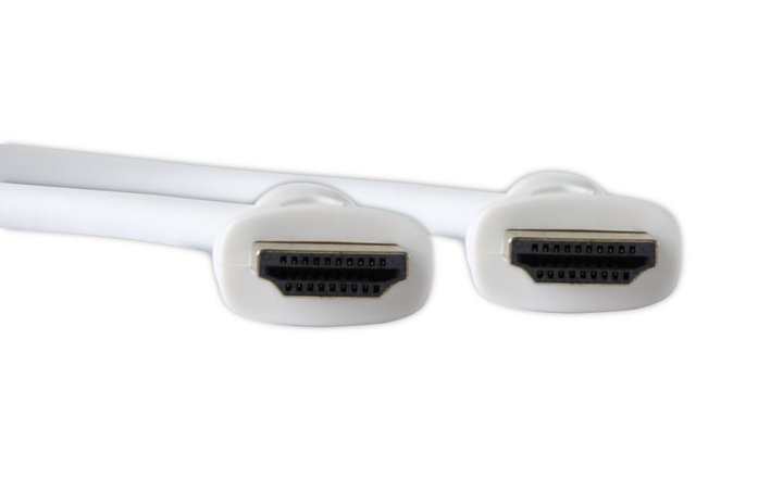 High Speed HDMI cable with Ethernet 1 m White - Techly ICOC HDMI- 4 - 010 NWT