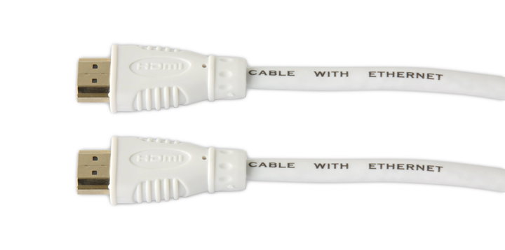 High Speed HDMI cable with Ethernet 1 m White - Techly ICOC HDMI- 4 - 010 NWT