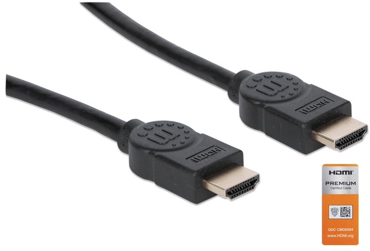 Cavo HDMI High Speed con Ethernet Premium 3m - Manhattan ICOC HDMI-4-030M