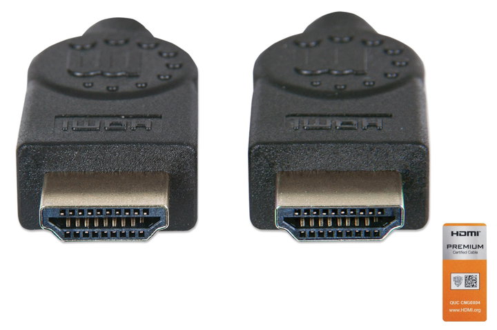 Cavo HDMI High Speed con Ethernet Premium 3m - Manhattan ICOC HDMI-4-030M