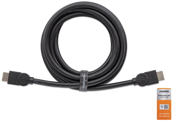 Cavo HDMI High Speed con Ethernet Premium 3m - Manhattan ICOC HDMI-4-030M