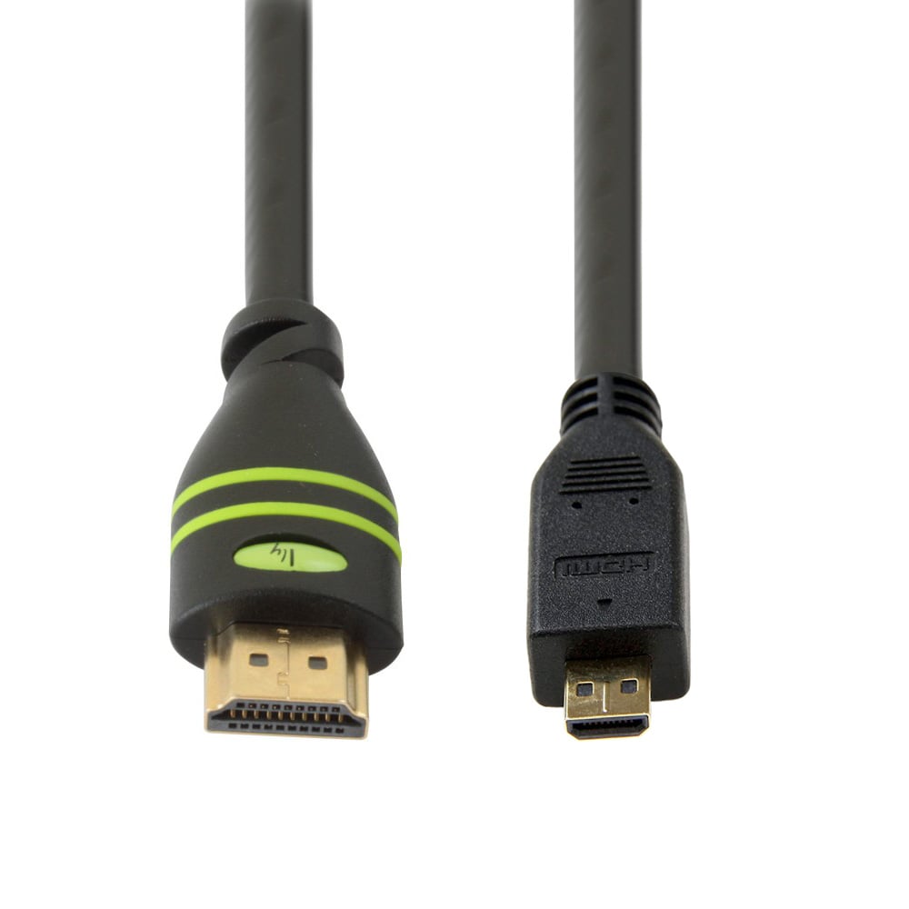 Cavo HDMI™ Highspeed con Ethernet Channel 1.4 A M/ Micro D M, 1m - Techly ICOC HDMI-4-AD1