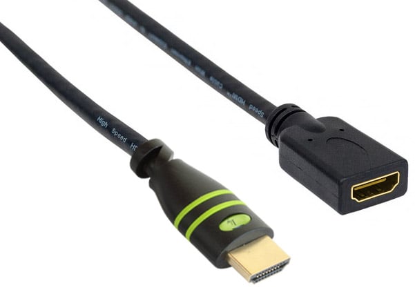 Cavo prolunga HDMI High Speed con Ethernet 4K 30Hz M/F 7,5m - Techly ICOC HDMI-4-EXT075