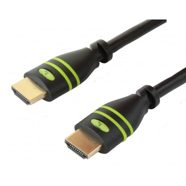 Cavo HDMI™ High Speed con Ethernet Amplificato A/A M/M 25m Nero - Techly ICOC HDMI-A-250