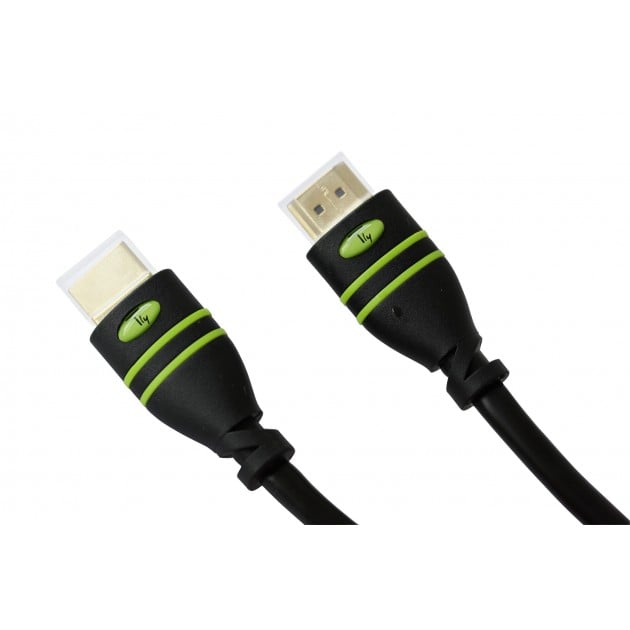 Cavo HDMI™ High Speed con Ethernet Amplificato A/A M/M 25m Nero - Techly ICOC HDMI-A-250