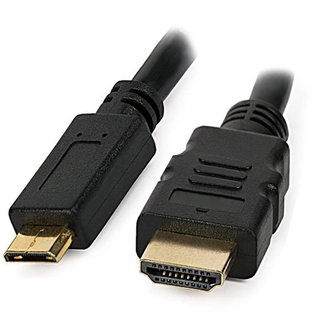 High Speed Mini HDMI HDMI Cable Male/Man Black 1,8 m - Techly ICOC HDMI-B- 015