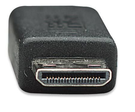 Cavo High Speed Mini HDMI a HDMI Maschio/Maschio Nero, 1,8m - Techly ICOC HDMI-B-015