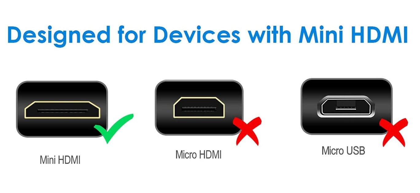 Cavo High Speed Mini HDMI a HDMI Maschio/Maschio Nero, 3,0m - Techly ICOC HDMI-B-025