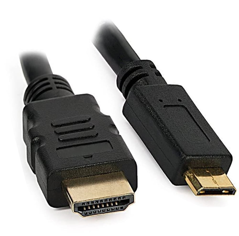 Cavo High Speed Mini HDMI a HDMI Maschio/Maschio Nero, 5,0m - Techly ICOC HDMI-B-050