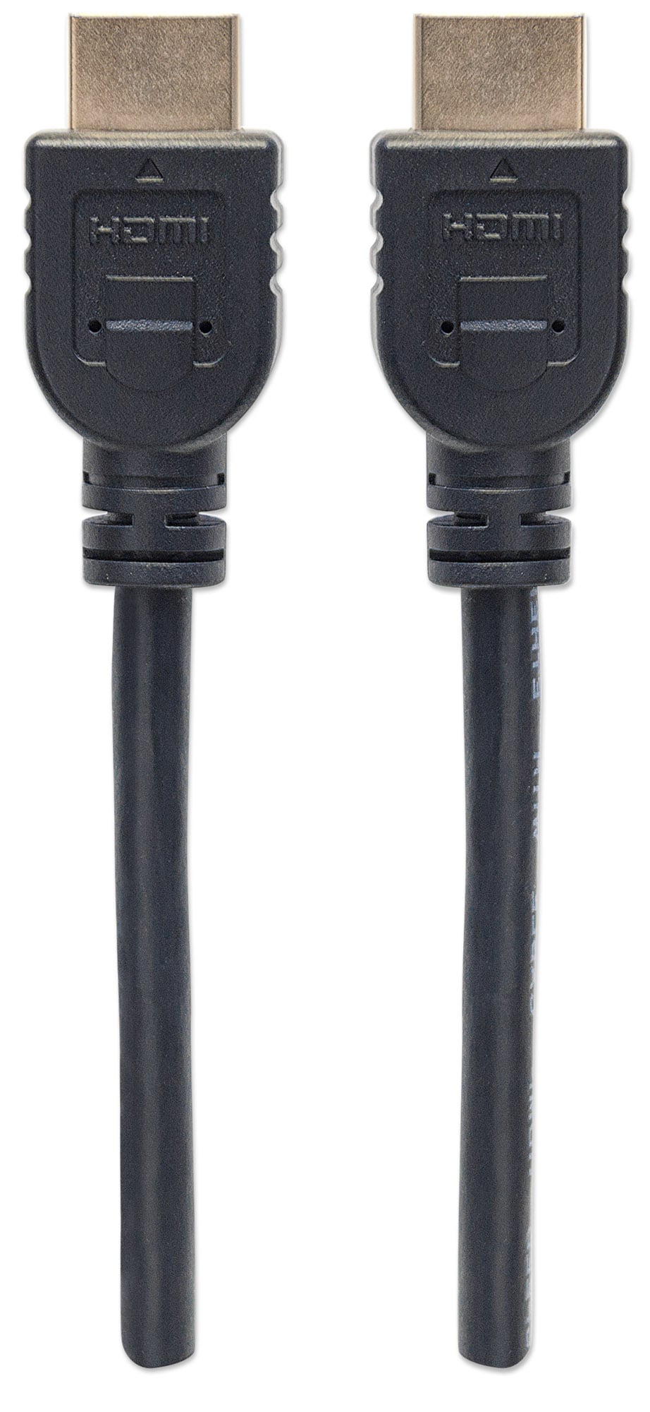 Cavo HDMI CL3 High Speed con Ethernet A/A M/M 2m Nero - Manhattan ICOC HDMI-CL3-018