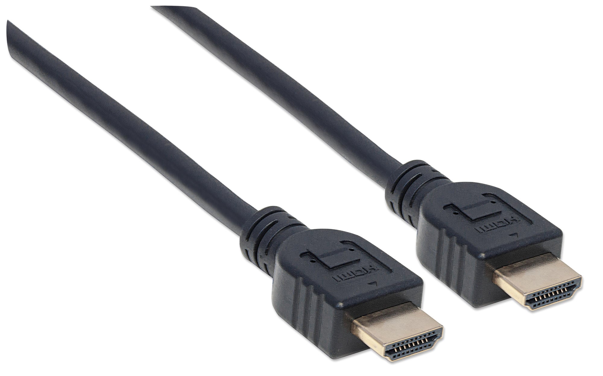 Cavo HDMI CL3 High Speed con Ethernet A/A M/M 3m Nero - Manhattan ICOC HDMI-CL3-030