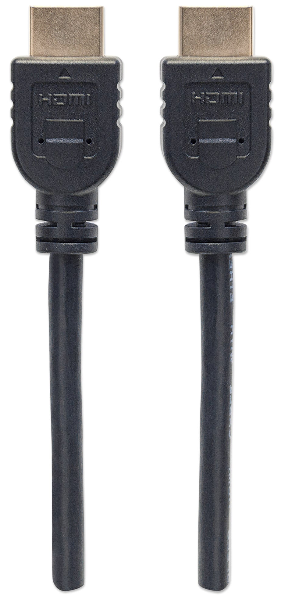 Cavo HDMI CL3 High Speed con Ethernet A/A M/M 5m Nero - Manhattan ICOC HDMI-CL3-050
