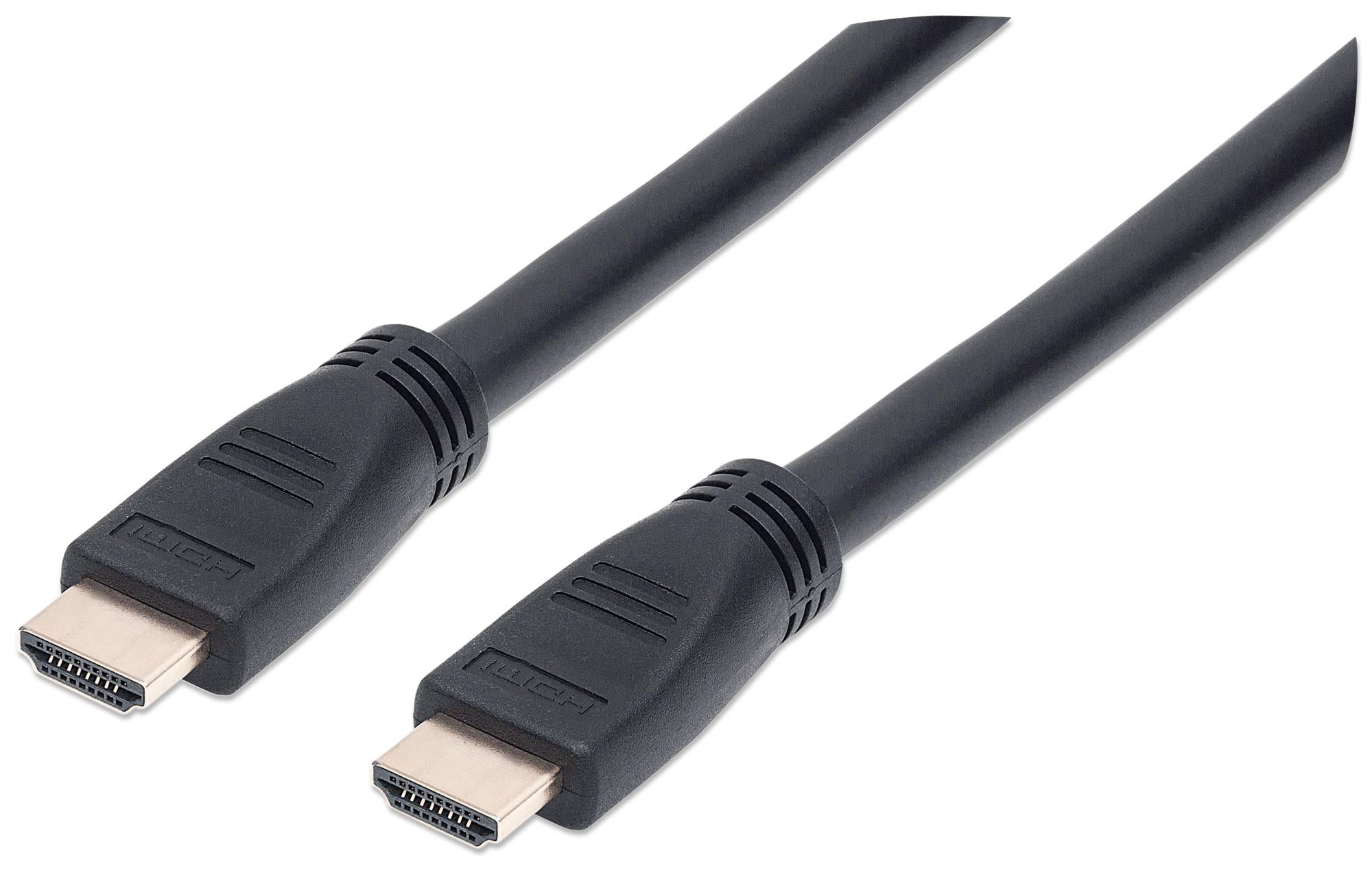 HDMI CL 3 High Speed cable with Ethernet A/A M/M 15 m Black - Manhattan ICOC HDMI-CL 3 - 150