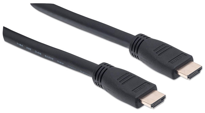 Cavo HDMI CL3 High Speed con Ethernet A/A M/M 15m Nero - Manhattan ICOC HDMI-CL3-150