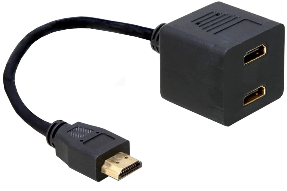 Cavo Video Splitter HDMI™ M a 2 x HDMI™ F - Techly ICOC HDMI-F-002