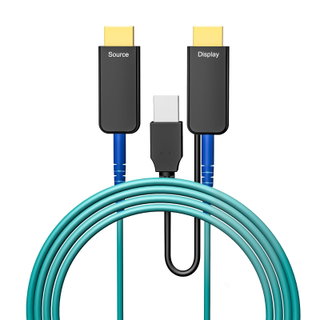Cavo in Fibra Ottica Pura HDMI 48 Gbps 50m - Techly ICOC HDMI-FO-050