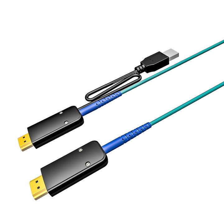 Cavo in Fibra Ottica Pura HDMI 48 Gbps 50m - Techly ICOC HDMI-FO-050