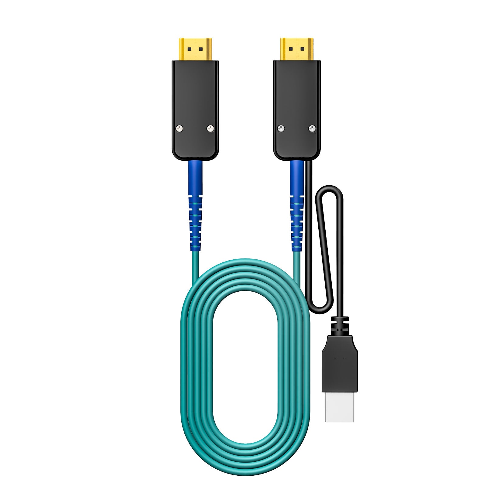 Pure Optical Fiber HDMI Cable 48 Gbps 50m - Techly ICOC HDMI-FO-050