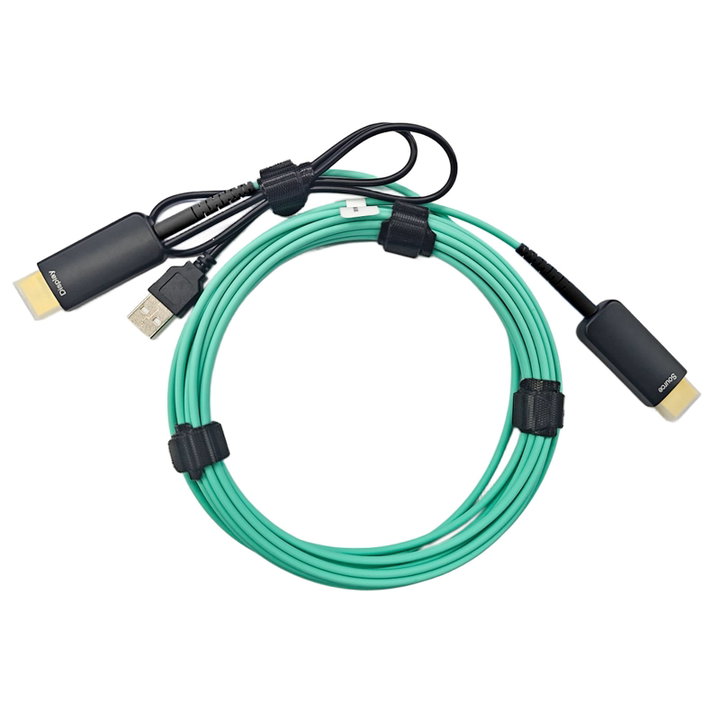 Cavo in Fibra Ottica Pura HDMI 48 Gbps 50m - Techly ICOC HDMI-FO-050
