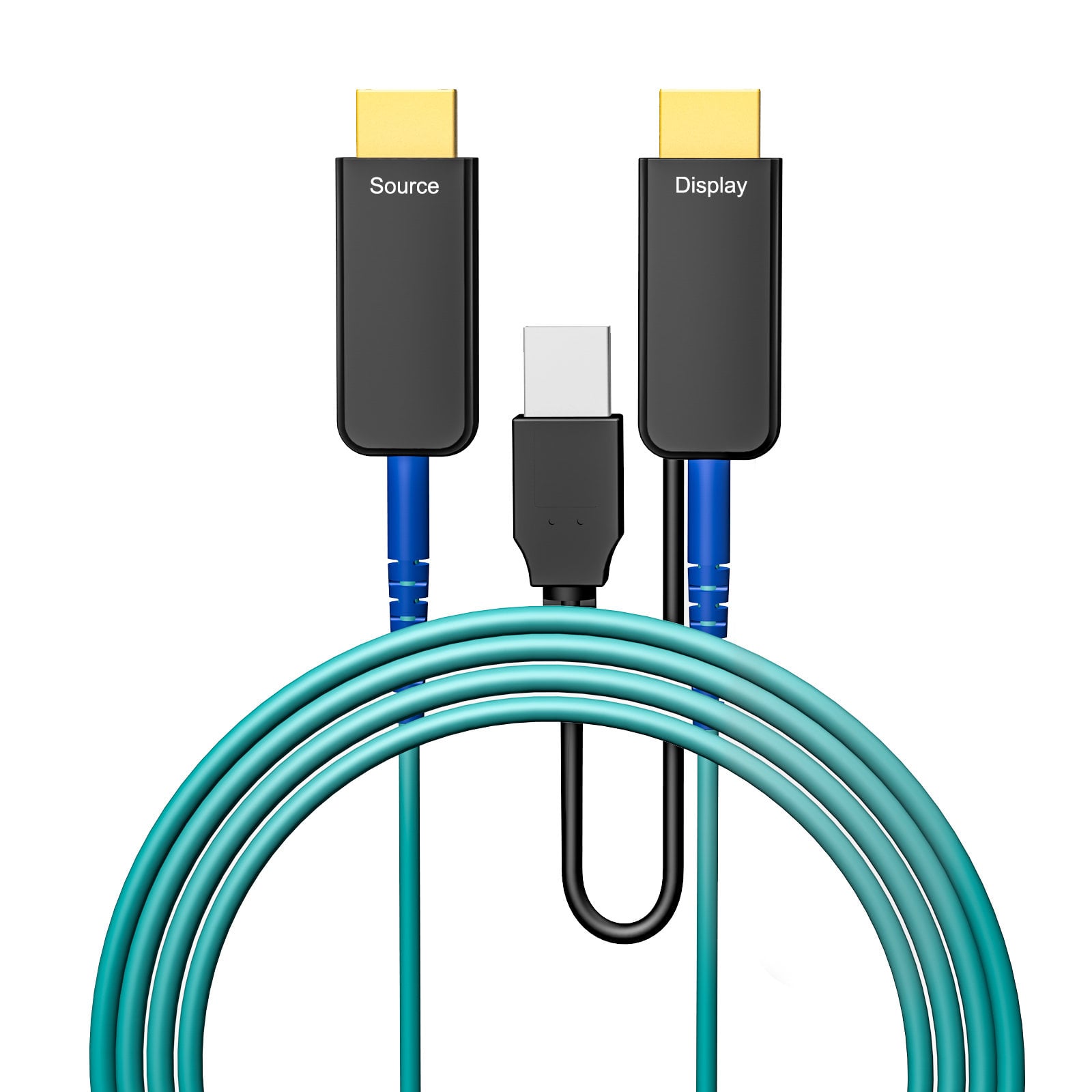 Pure Optical Fiber HDMI Cable 48 Gbps 70m - Techly ICOC HDMI-FO-070