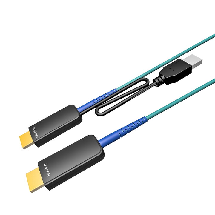 Cavo in Fibra Ottica Pura HDMI 48 Gbps 70m - Techly ICOC HDMI-FO-070