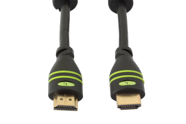 Cavo HDMI High Speed con Ethernet A/A M/M con Ferrite 10m - Techly ICOC HDMI-FR-100