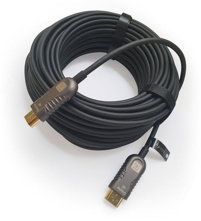 Cavo Ottico Attivo HDMI 2.0 AOC 4K 18Gbps 100m - Techly ICOC HDMI-HY2-100