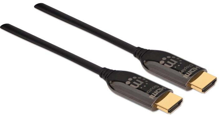 Cavo Plenum-Rated HDMI Attivo in Fibra Ottica 100m - Manhattan ICOC HDMI-HY2-100C