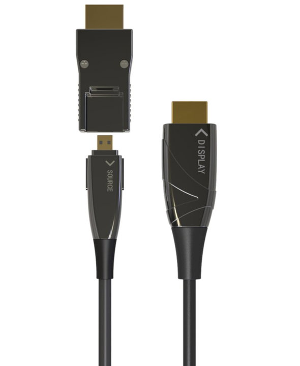 HDMI Cable A/A Micro HDMI AOC Fiber Optical 4 K 20 m - Techly ICOC HDMI-HY 2 D- 020