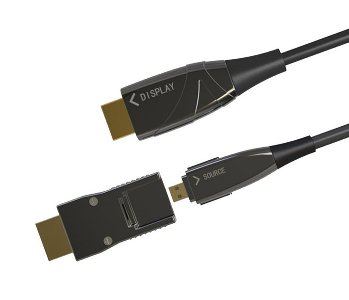 HDMI Cable A/A Micro HDMI AOC Fiber Optical 4 K 20 m - Techly ICOC HDMI-HY 2 D- 020