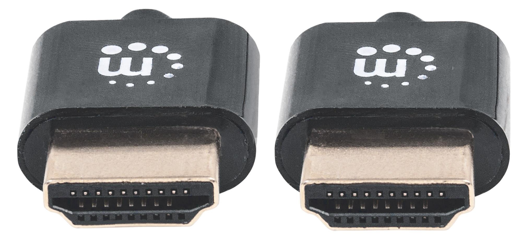 Cavo HDMI™ High Speed con Ethernet Ultra Sottile 1m - Manhattan ICOC HDMI-SLM-010