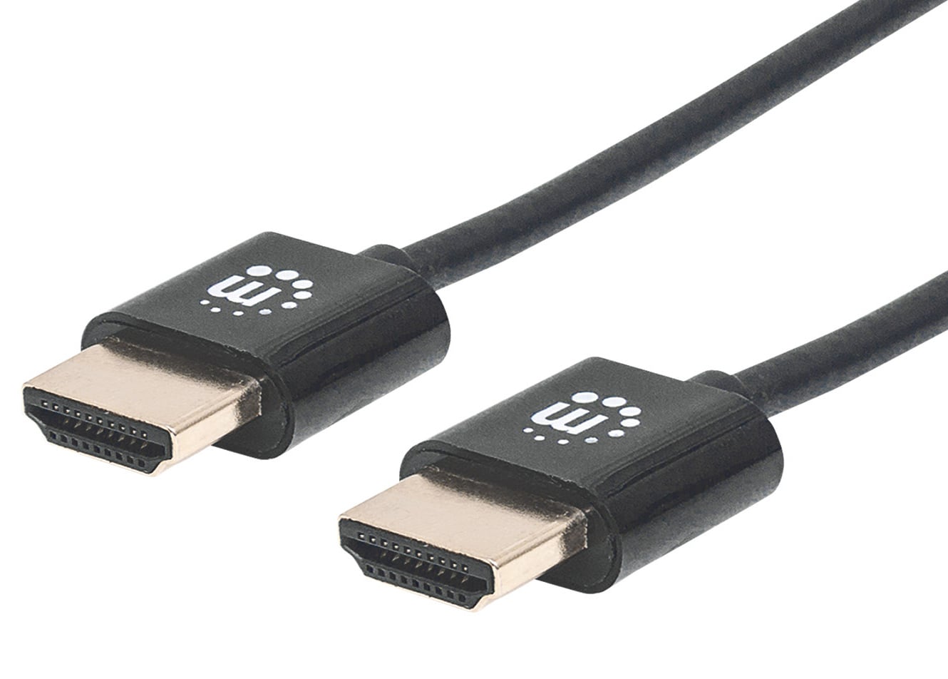 Cavo HDMI™ High Speed con Ethernet Ultra Sottile 1,8m - Manhattan ICOC HDMI-SLM-018