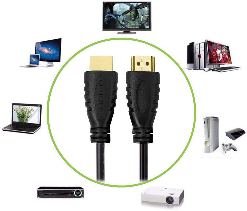 Cavo HDMI™ 2.0 A/A M/M 0,5m Nero - Techly ICOC HDMI2-4-005