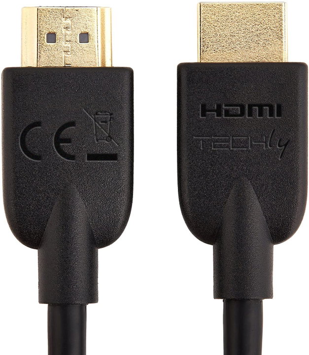 HDMI 2.0 High Speed A/A M/M 1 m Black - Techly ICOC HDMI 2 - 4 - 010 T