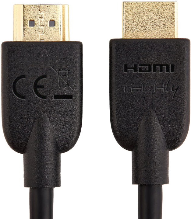 HDMI 2.0 High Speed A/A M/M 3 m Black - Techly ICOC HDMI 2 - 4 - 030 T
