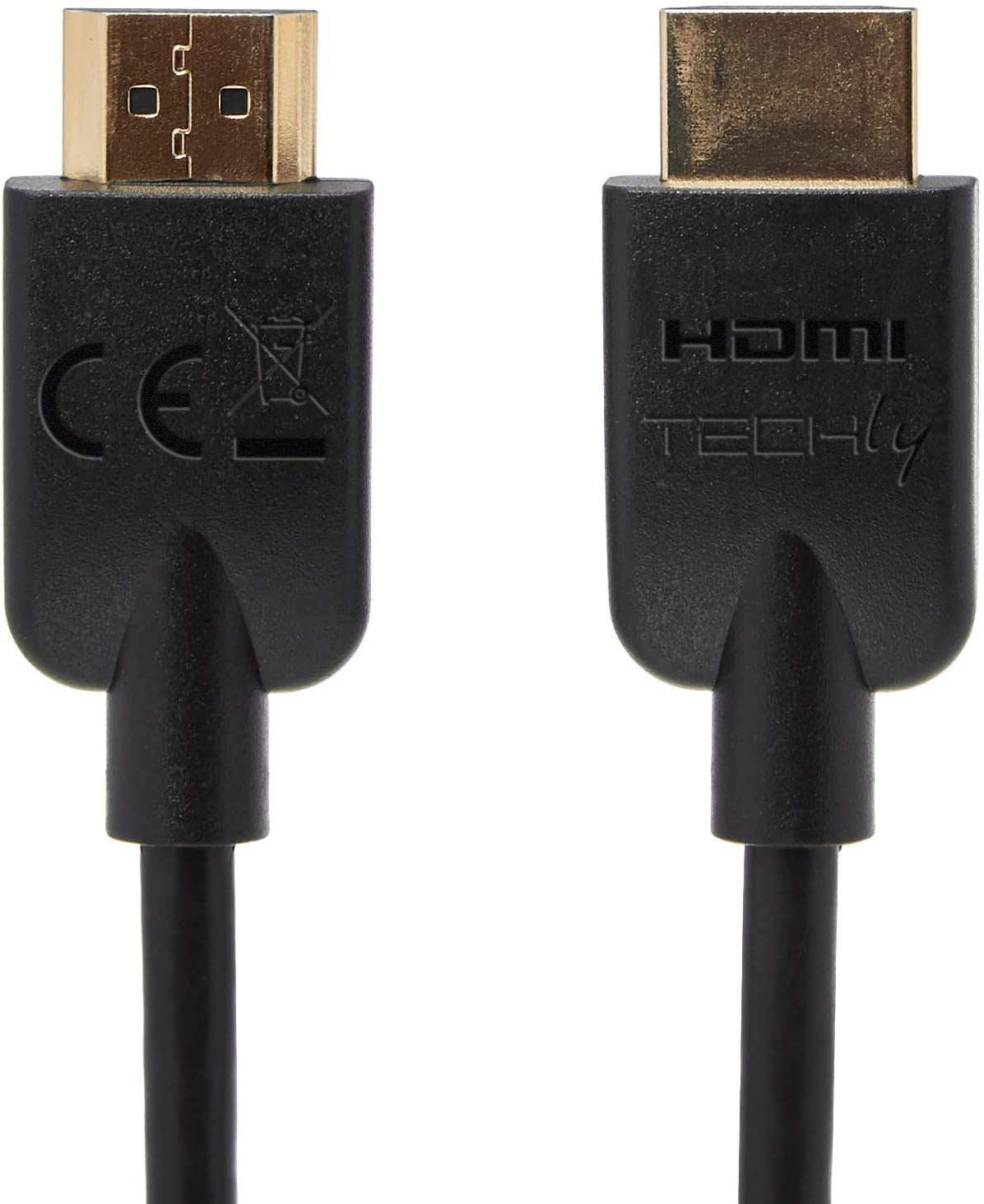 HDMI 2.0 High Speed A/A M/M 3 m Black - Techly ICOC HDMI 2 - 4 - 030 T