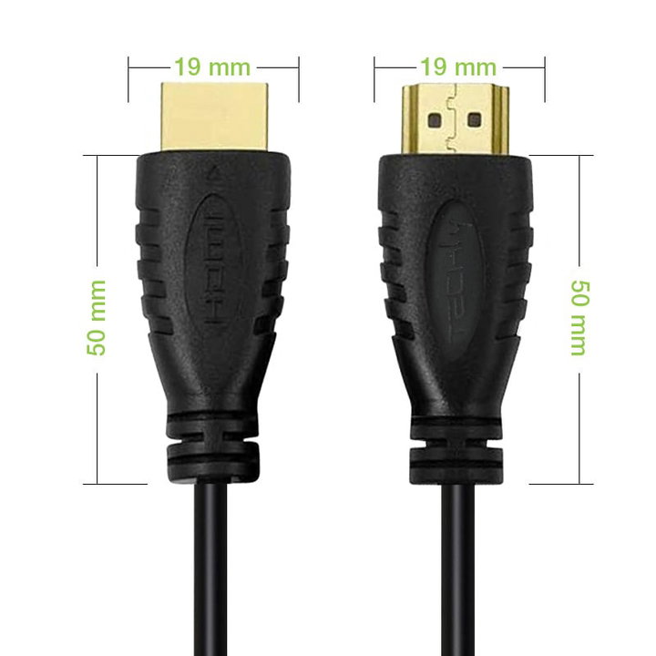 Cavo HDMI 2.0 A/A M/M 9m nero - Techly ICOC HDMI2-4-090